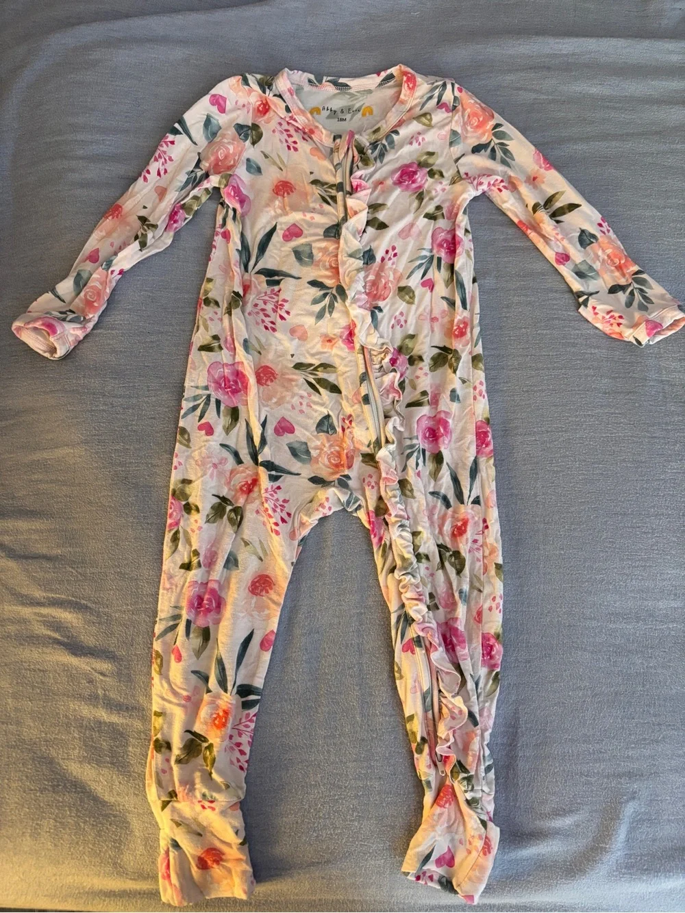 Boutique brand pink floral pjs